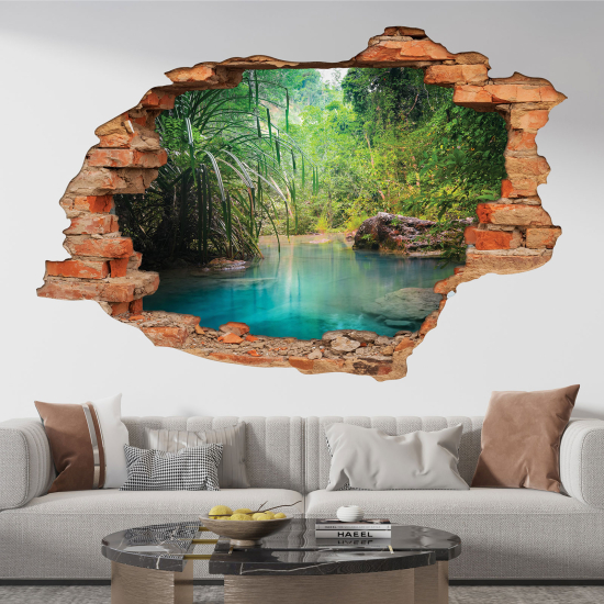 3D Deursticker - Paraplu In Parijs Design - 204x83 Cm - Zelfklevend Vinyl - Voor Woonkamer, Slaapkamer Of Keuken