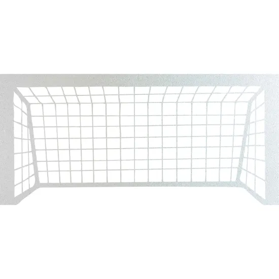 Frosted Window Glass Sticker - Soccer goal
