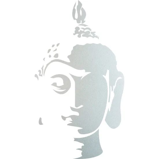 Frosted Window Glass Sticker - Buddha