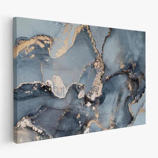 Canvas Print - Marbled effect