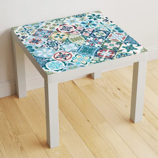 Table Sticker - Cement Tile Pattern