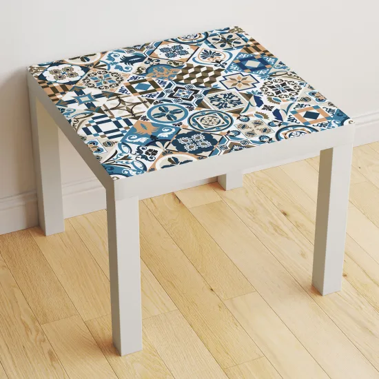 Table Sticker - Cement Tile Pattern