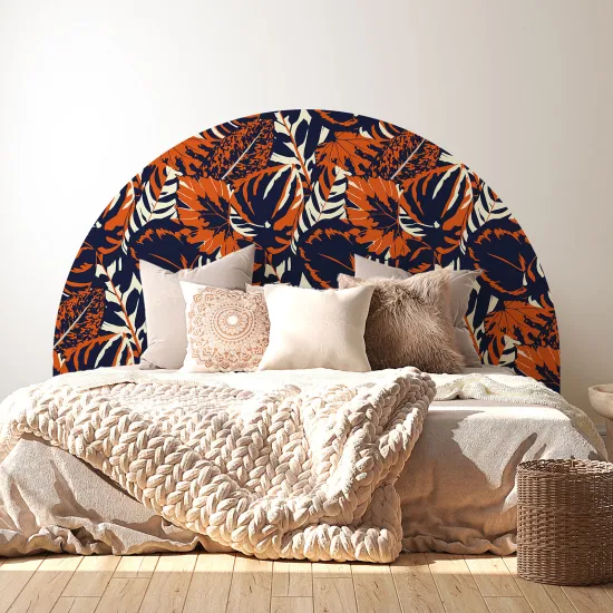 Headboard Wall Sticker - Leaves