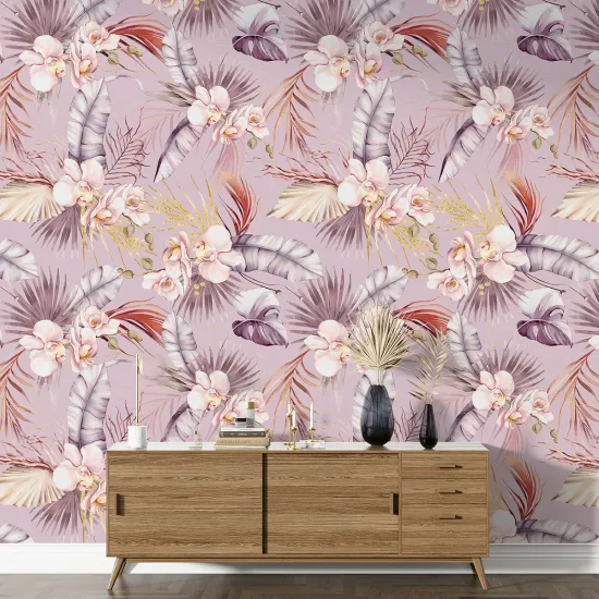 XL Wall Mural - Wallpaper - Floral pattern
