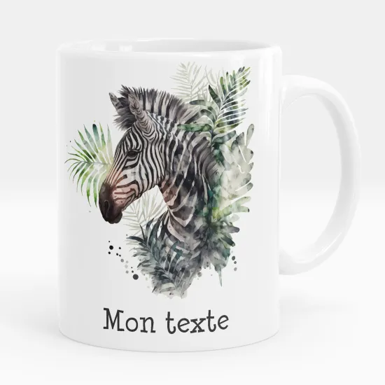 Personalized Mug - Zebra