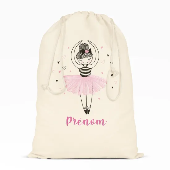 Personalized Drawstring bag for Kids - Dancer