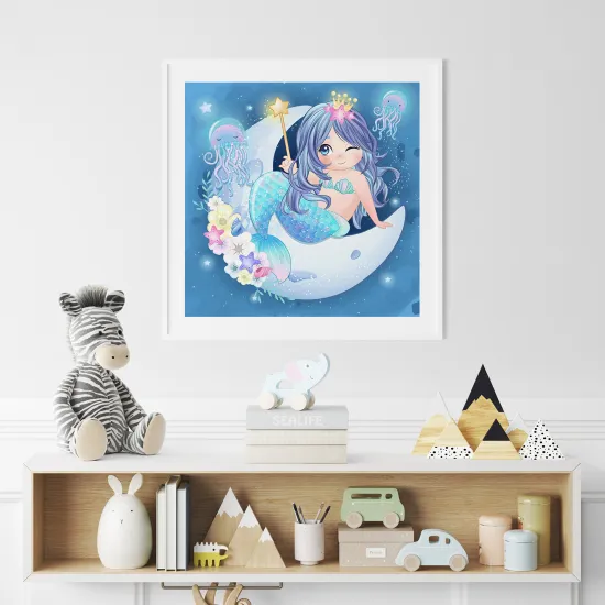 Poster for Kids - Moon Siren