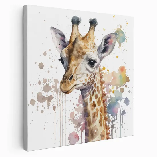Canvas Print for Kids - Giraffe