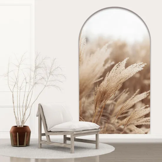 Optical Illusions Arch Wall Sticker - Pampas