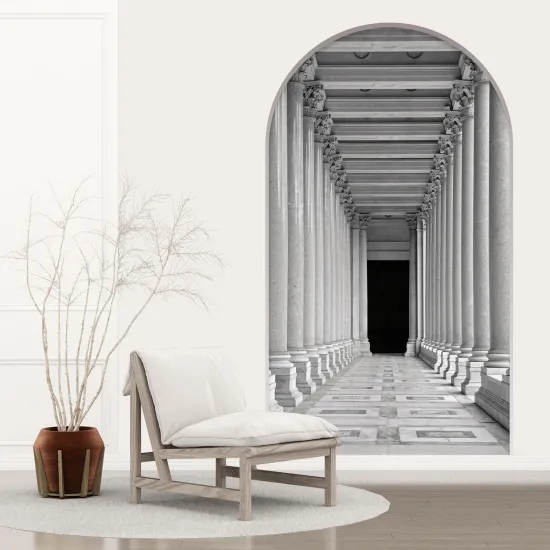 Optical Illusions Arch Wall Sticker - Column