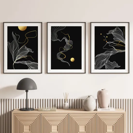 Set Of 3 Posters - Boho