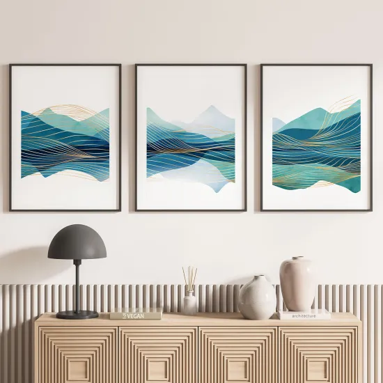 Set Of 3 Posters - Design