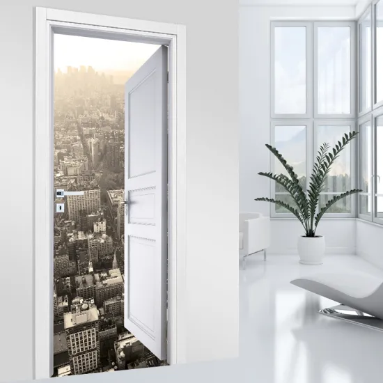 Door Sticker - Decal - New York