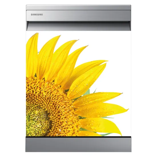 Dishwasher Sticker - Sunflower