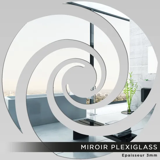 Acrylic Mirror - Spiral