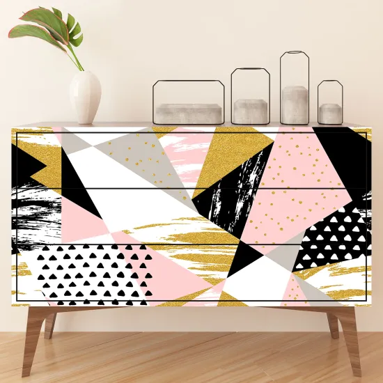 Furniture Sticker - Geometric pattern