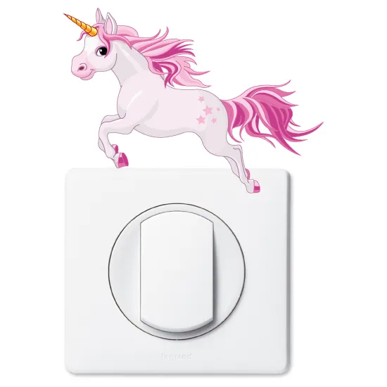 Light Switch Sticker - Unicorn