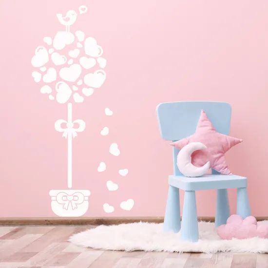 Wall Sticker - Bird Hearts