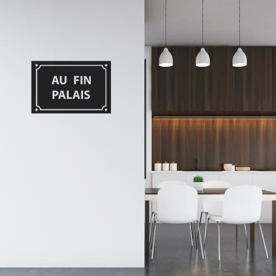 Sticker Mural - Au fin palais