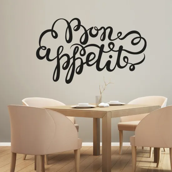 Sticker Mural - Bon Appétit