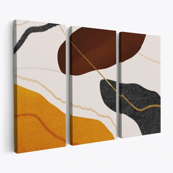 Triptych Canvas Prints - Abstract