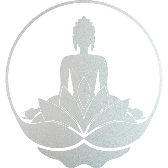 Frosted Window Glass Sticker - Buddha