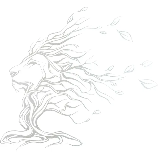 Stickers Dépoli - Lion