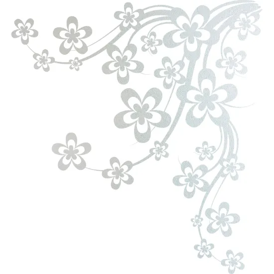 Stickers Dépoli - Branche florale