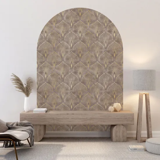 Arch Wall Sticker - Oriental pattern