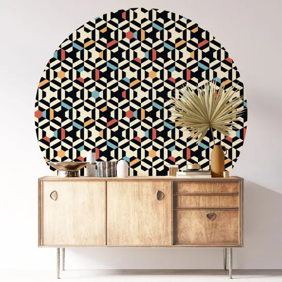 Vinilo Adhesivo Decorativo Redondo - Mosaico