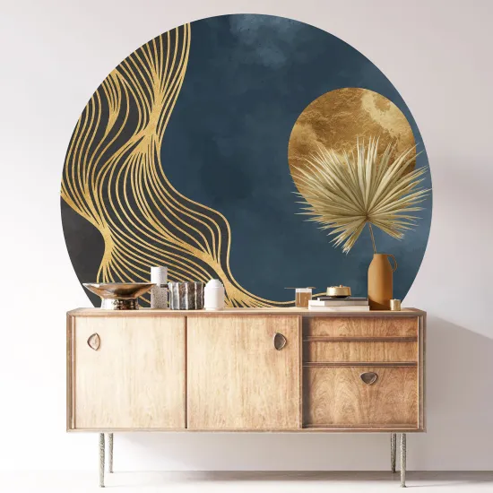 Round / Circle Wall Sticker - Design