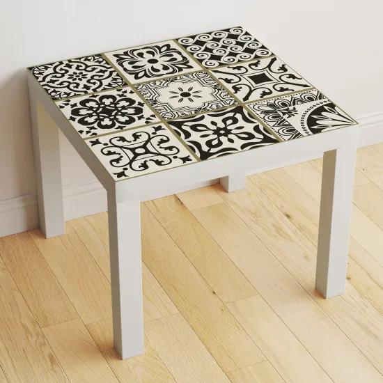 Table Sticker - Cement Tile Pattern