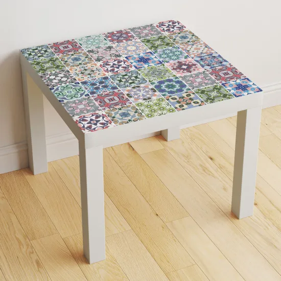 Table Sticker - Cement Tile Pattern