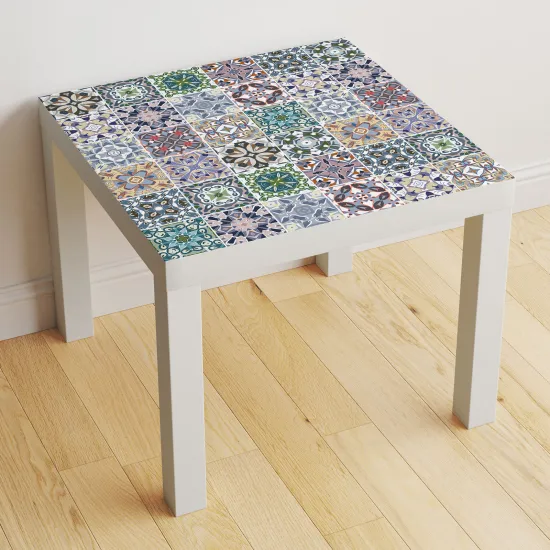 Table Sticker - Cement Tile Pattern