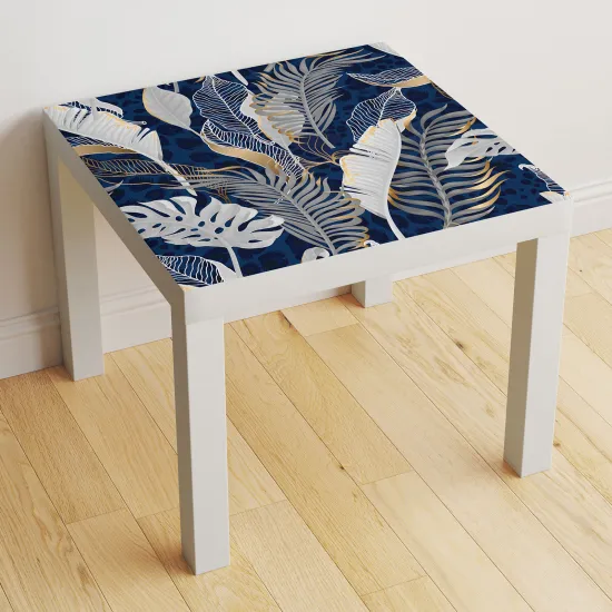 Vinilo Adhesivo Decorativo para Mesa - Hojas Tropicales