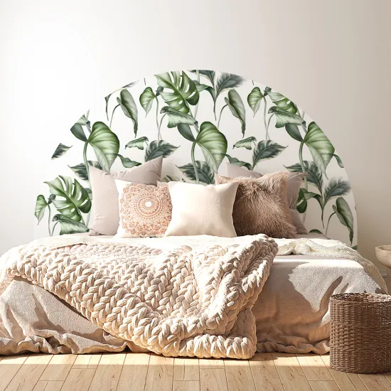 Headboard Wall Sticker - Leaves