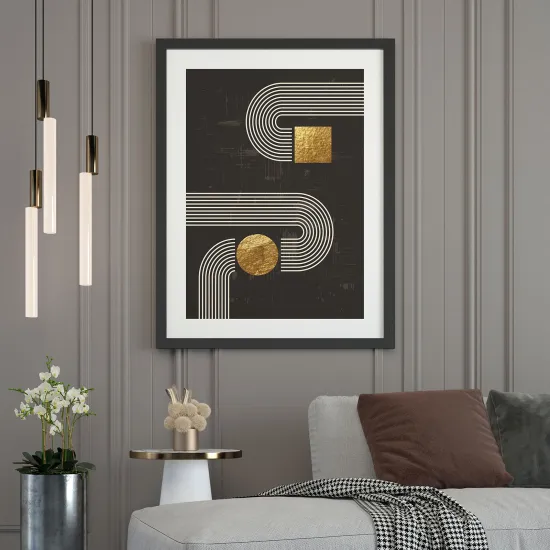 Affiche / Poster - Formes Géométriques