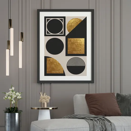 Affiche / Poster - Formes Géométriques
