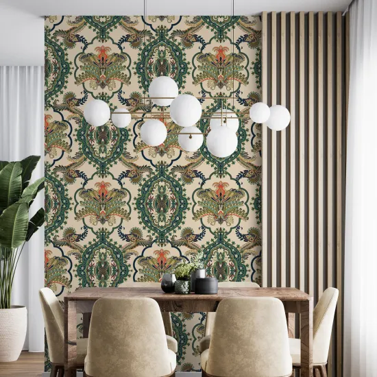 Papier peint - Motif oriental