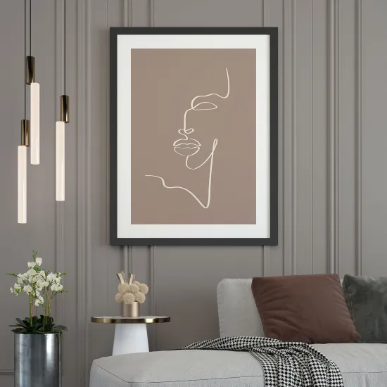 Póster - Mujer Abstracta