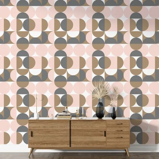 Papier peint motif XL - Motif géométrique