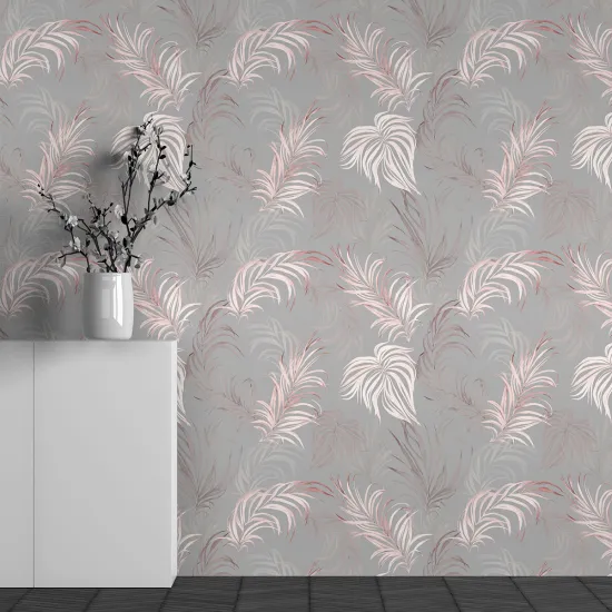 Papier peint panoramique - Motif Feuilles tropicales