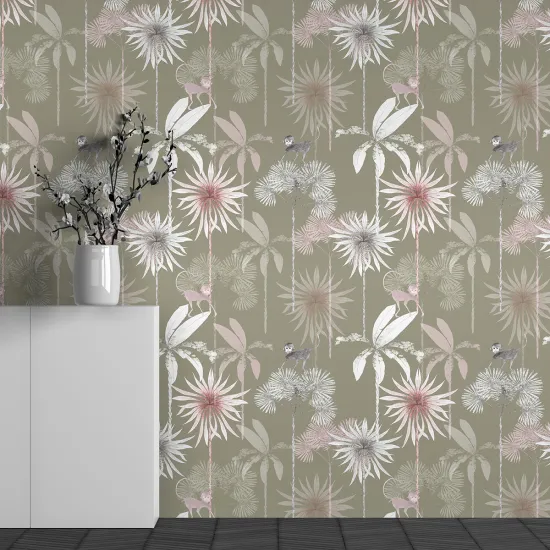 Papier peint panoramique - Motif Fleurs
