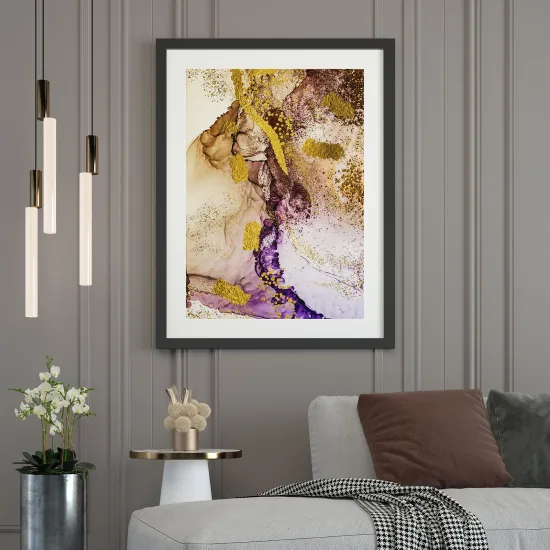 Póster - Efecto marmoleado