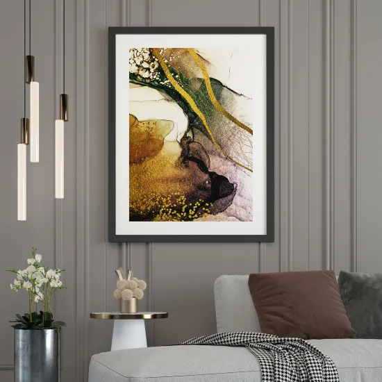 Póster - Efecto marmoleado