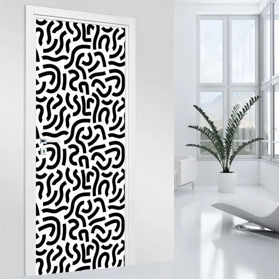 Door Sticker - Decal - Graphic Pattern