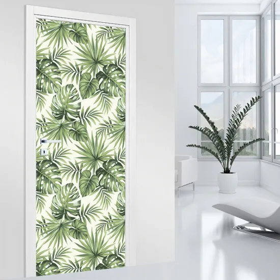 Door Sticker - Decal - Tropical