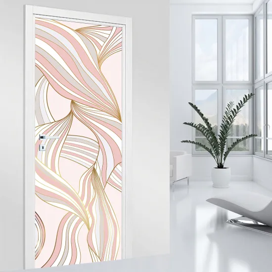 Door Sticker - Decal - Abstract