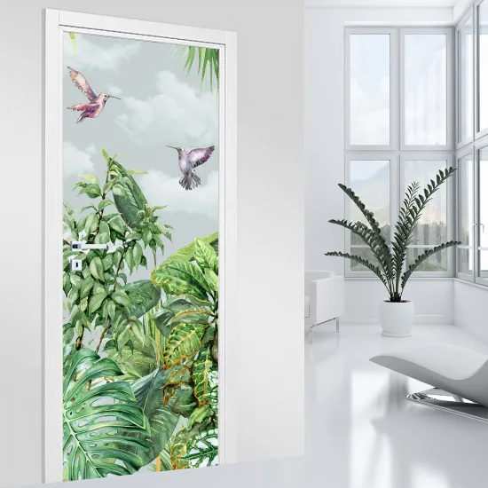 Door Sticker - Decal - Jungle
