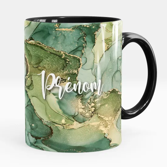 Personalized Mug - Marbled effect